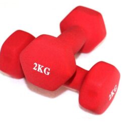 2KG Vinyl Dumbbell Set (Pair)